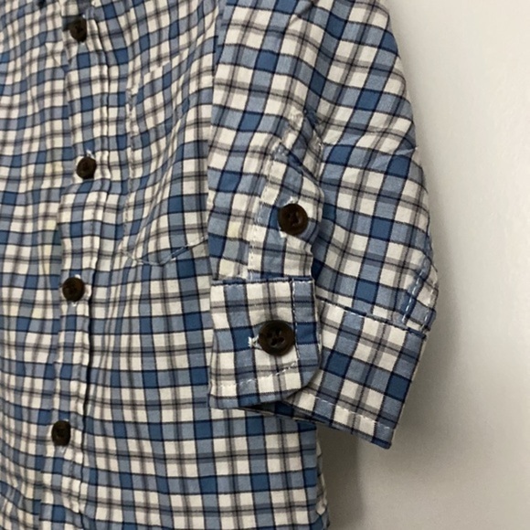 The Children’s Place Plaid Button Down 18M - Picture 2 of 8